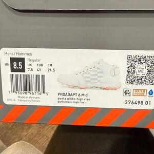 Puma White-High Rise PROADAPT Sneakers